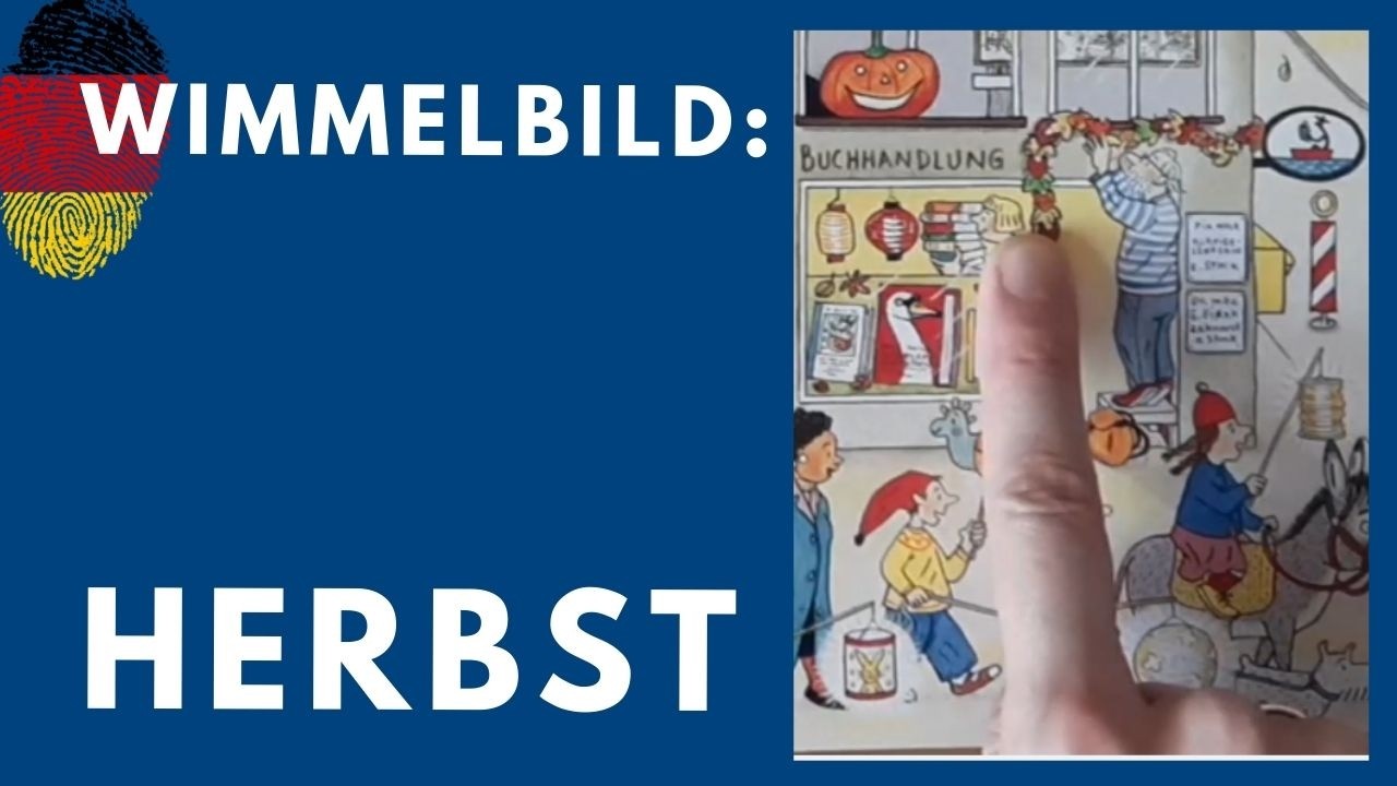 Was ist auf dem Bild? | Picture Description for Beginners A1 - YouTube