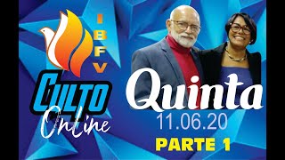 IBFV - culto quinta 11.06.20