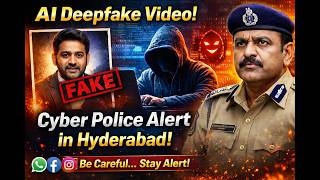 AI Deepfake Alert | హైదరాబాద్ Cyber Police Warning