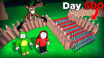 JJ and Mikey Built the SAFEST AFK Base in 99 Nights IN THE FOREST ROBLOX - JJ Roblox