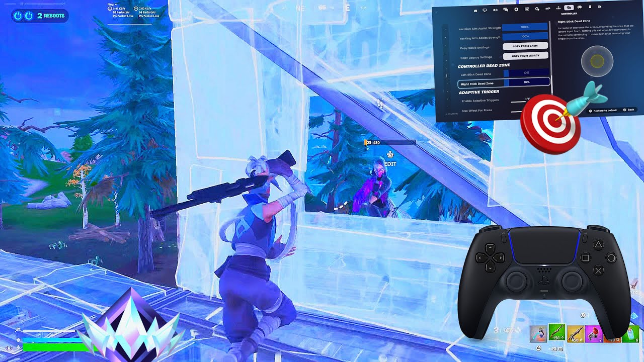 NEW Best Controller SETTINGS For Reload + Aimbot Sensitivity For ...