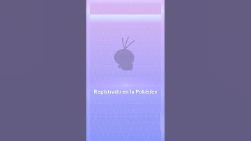 Registrando a Scatterbug en  Pokémon Go!
