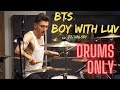 BTS ft. Halsey - Boy With Luv - Chris Inman Drum Cover (DRUMS ONLY)