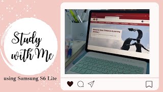 💻 using samsung tab s6 lite as a student for online class • #studyvlog PH • android tablet screenshot 4
