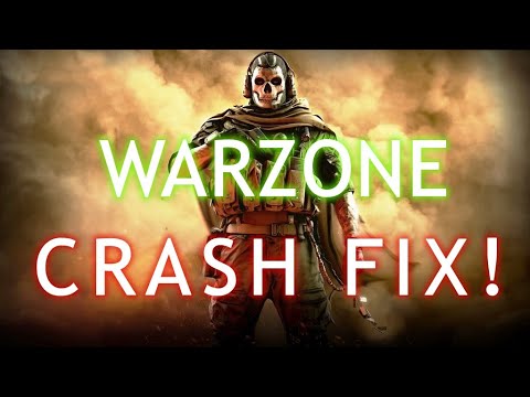 Call of Duty (COD) WarZone crashing fix - YouTube