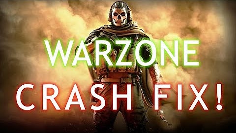 Call of Duty (COD) WarZone crashing fix