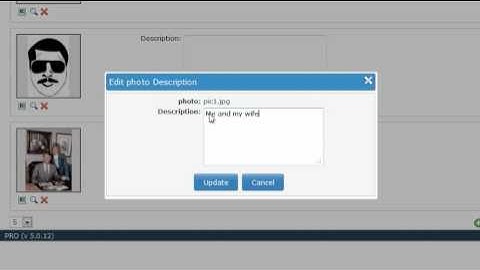 Creating a photo gallery in RVSiteBuilder