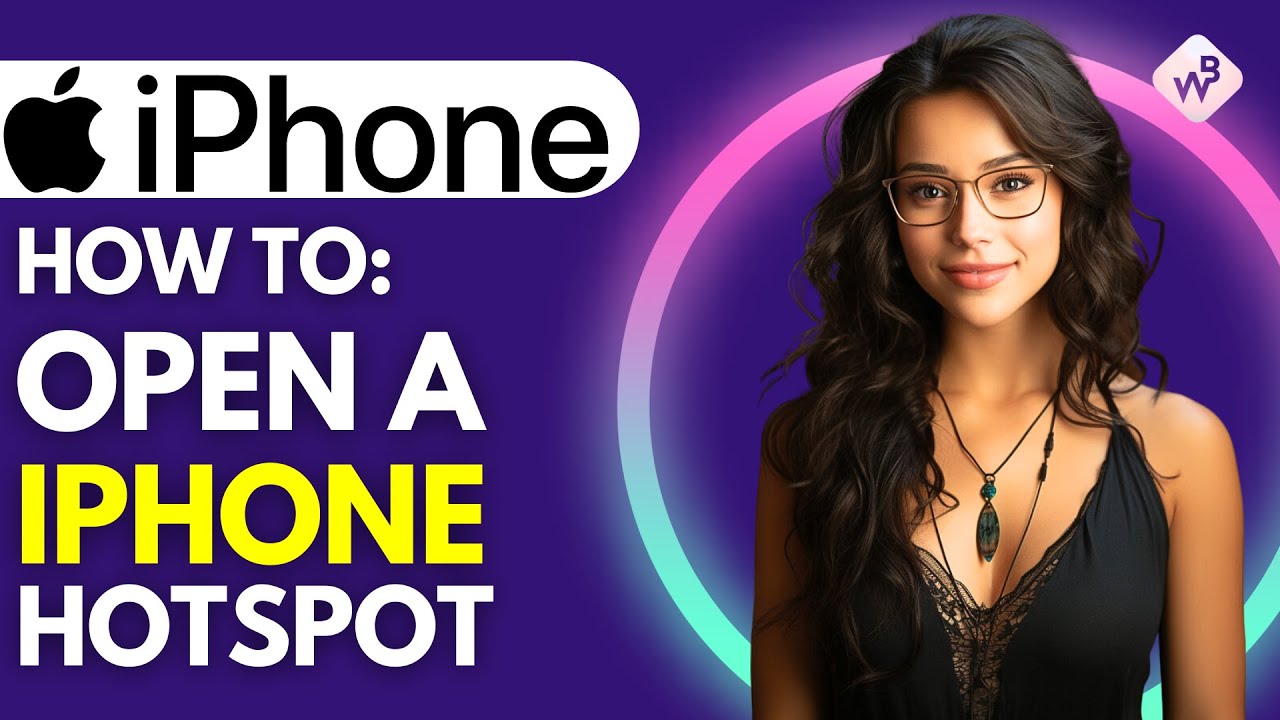 How To Open Hotspot on iPhone - YouTube
