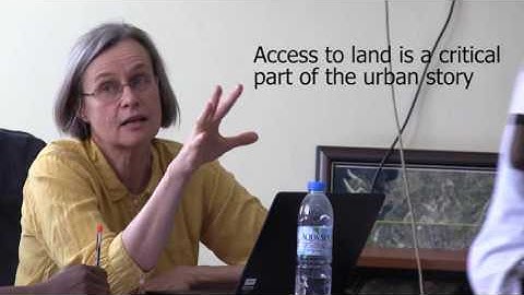 Diana Mitlin: Transforming settlements of the urban poor