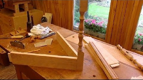 Drop Leaf Cherry Table   Stretchers and Fitting Step 3