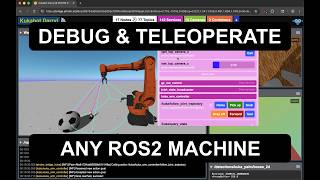 Debug, Visualize and Teleoperate any ROS2 Robot with Phantom Bridge