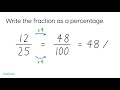 Understanding Percentages from Fractions