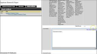 Tk20: Faculty - Working within an Assessment