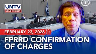 Download Lagu International Criminal Court begins Confirmation of Charges for Former Pres. Duterte I Feb. 23, 2026 MP3
