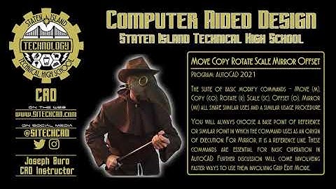 AutoCAD Modify Command Group - by Joseph Buro at Staten Island Technical HS (0012)