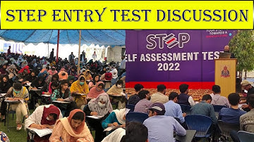 STEP SELF Assessment TEST by PGC  | Step Entry Test