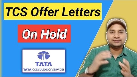 TCS Offer Letters on Hold | #tcs #offerletter #hold