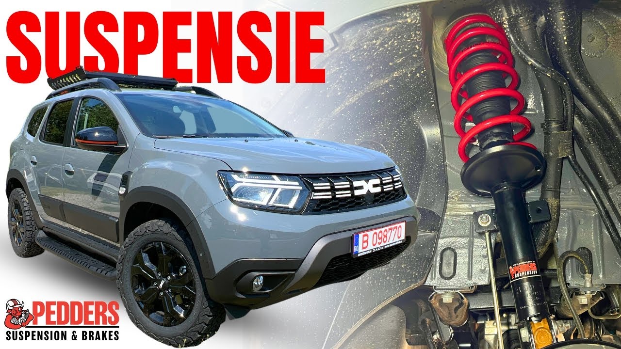 Cum se instaleaza Kit Suspensie Pedders pe Dacia Duster 2023 YouTube