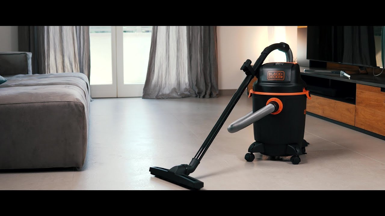 BLACK+DECKER - BXVC20PE - WET \u0026 DRY VACUUM CLEANER - YouTube