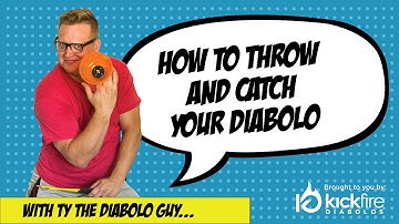 Master the Throw and Catch - Diabolo Tricks For Beginners | KickFire Diaoblos | Chinese YoYo Tricks