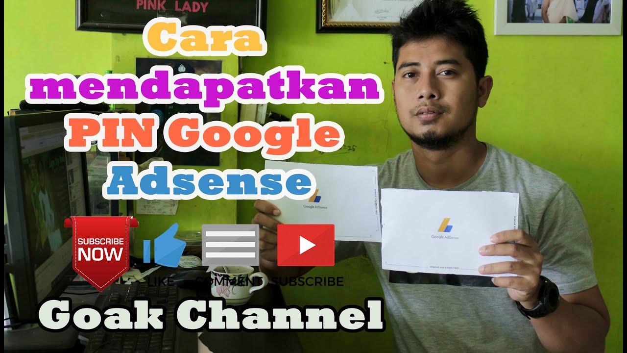 CARA MENDAPATKAN PIN Google adsense - YouTube
