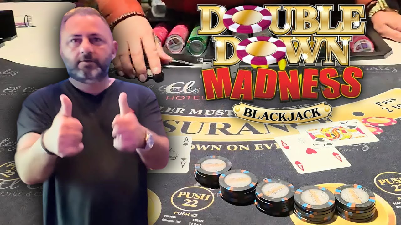 Double Down Madness Blackjack Gone Wild (You Won't Believe This)