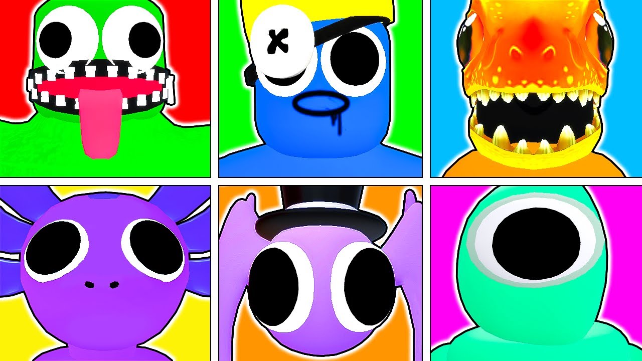 rainbow·˖*プロフご一読下さい(*´艸`)他の方は購入不可‼ ROBLOX *NEW* RAINBOW FRIENDS MORPHS! (RAINBOW FRIENDS ROLEPLAY