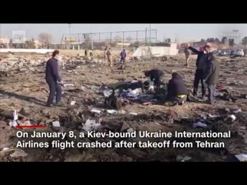 როგორ ეჯახება ირანში რაკეტა უკრაინულ თვითმფრინავს, How a rocket hit a Ukrainian plane in Iran
