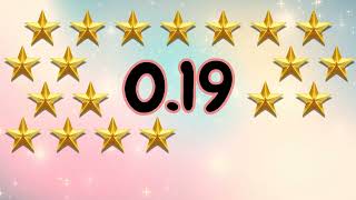 Classroom timer 30 seconds star themed