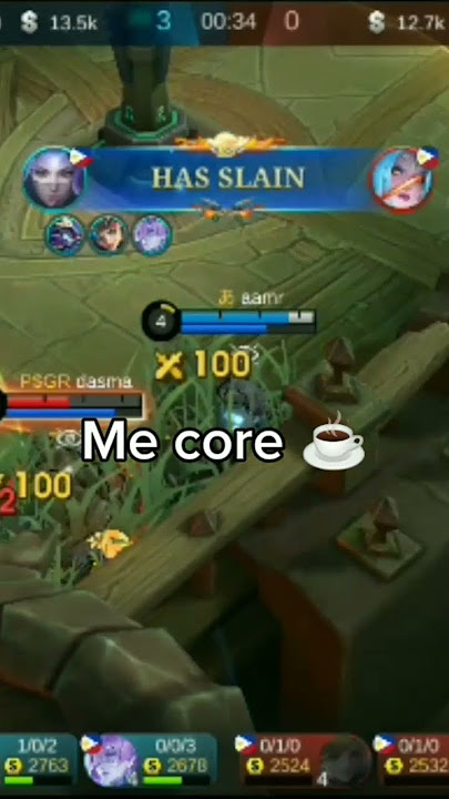 me core ☕☕☕☕ #mlbb #savage #luoyi #melissa
