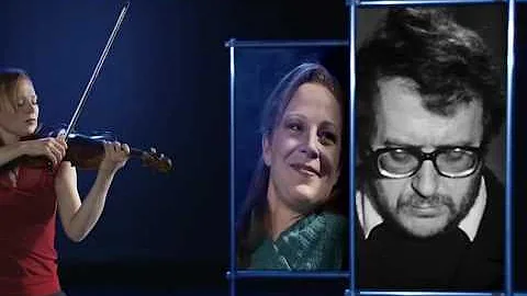 Berio Sequenza VIII for solo violin played by Caro...