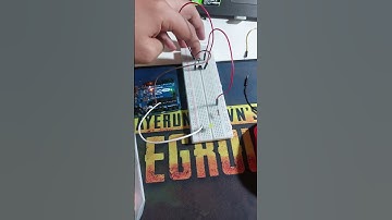 LED controlled through 2 push buttons!