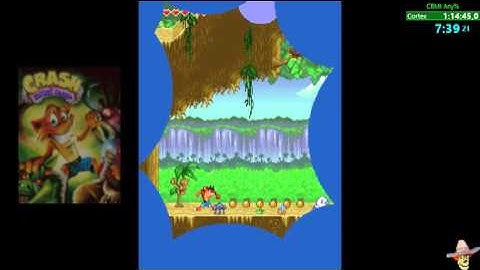 Crash Bandicoot Mutant Island Speedrun in 56:08 (Live Commentary)