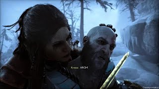Freya attacks Kratos | God of War:Ragnarok | 4K60FPS HDR | No Commentary