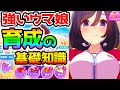 【ウマ娘】絶対に知っておきたい育成の基礎知識！デッキ例/ステータスの基本/因子/デッキの組み方/練習レベル/絆ゲージ/成長率【NottinTV ウマ娘攻略 育成理論】