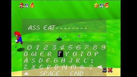 SM64 Text Engine Potential.