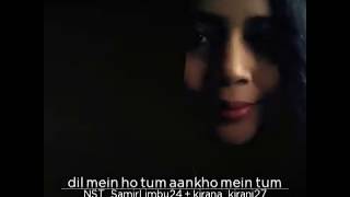 Video thumbnail of "DIL MEIN HO TUM (JAANU)| Satyamev Jayate Movie song(lyric)"