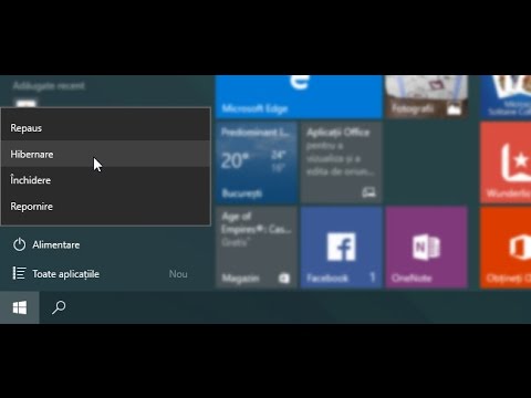 Video: Cum Se Activează Hibernarea și Modul De Repaus în Windows 10