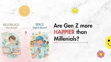Are GenZ more happier than millennials?