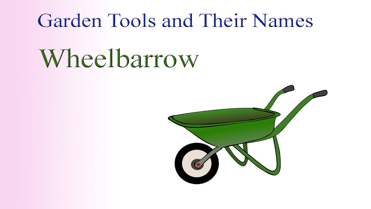 Garden Tools And Their Names In English List Of Garden Tools