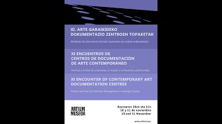 Pilar Cuerva, del Museu Nacional d’Art de Catalunya:  XI Encuentros de Centros de Documentación