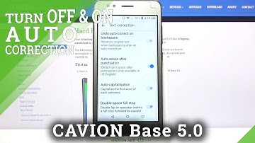 How to Enable and Use Text Correction – Keyboard Options on CAVION Base 5.0