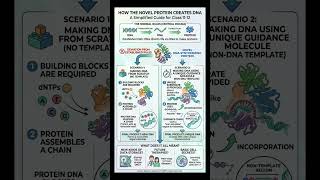 Protein creates DNA #biology #explore #science #knowledge #learnonyoutube @zygolearn