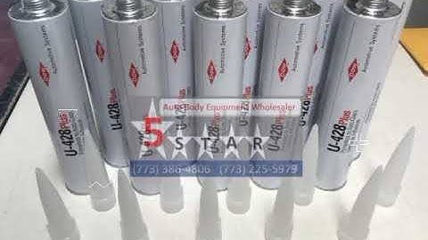 10 TUBES TIPS DOW U 428 Plus Auto Glass Windshield Urethane Primerless Adhesive