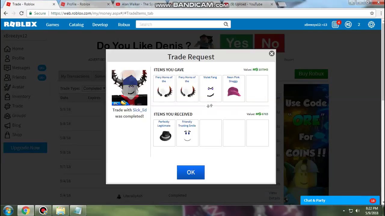 How To Get Back Items Limited In Roblox From Scammer Youtube - roblox double trade scam rollback