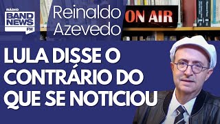 Reinaldo: Lula, os negros do RS e a leitura errada e preconceituosa na imprensa