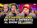 Ali david llama en vivo y se enfrenta a luinny y su equipo por comentario ali acaba a fogarate