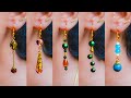 5 easy Pearl &amp; Crystal Earring Design | DIY | 5 min Craft | Hand made jewelry | Art with Creativity