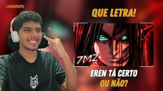 (INSANO) Eren (Attack on Titan) - AO SOM DO ESTRONDO | 7 Minutoz  |  REACT