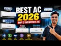 Top 5 Best Inverter AC 2026 ⚡ Bijli Bachane Wale Sabse Best AC |Ac Buying Guide